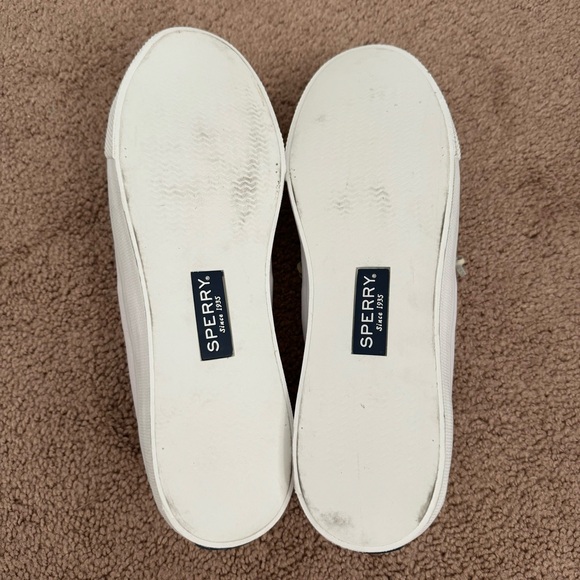 Sperry White Slip On Sneaker - Picture 7 of 8